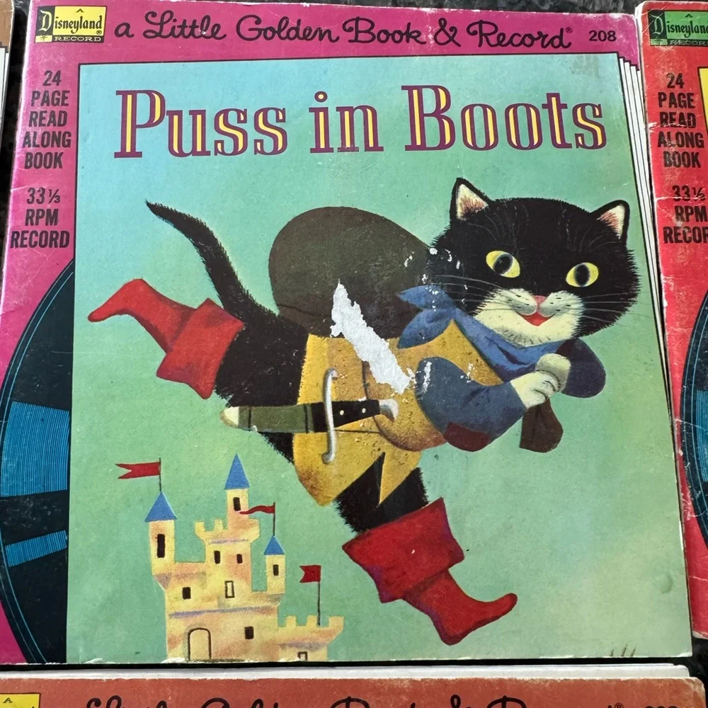 Disneyland A Little Golden Book‎ Vinyl Collection. Vintage. Set Of 8 Kids Books